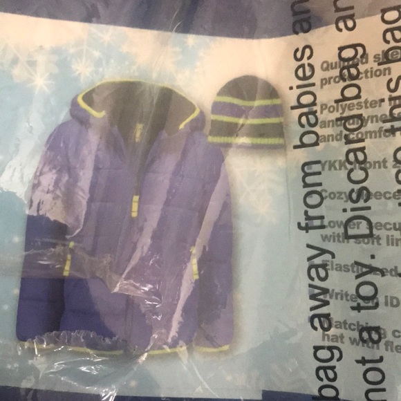 Snozu boys 2pc jacket coat and hat new sz 6 new with tags - Picture 2 of 5